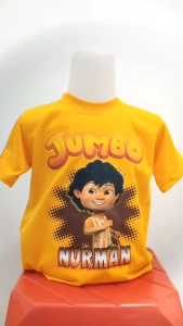 Baju Film Animasi Jumbo Viral Visinema Karakter Nurman Film Indonesia | Kaos Distro Premium