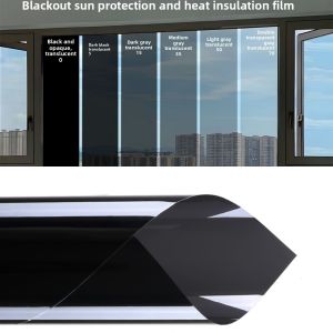 Window tinting film summer ultraviolet solar protection film car window tinting film privacy film 50cm x 300cm sunshade film