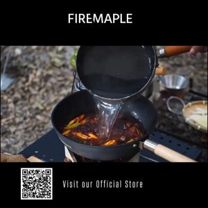 FIREMAPLE Shanshe Asian Non Stick Camping Wok