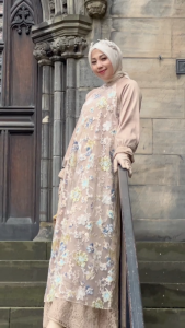 MDLY Baju gamis wamita muslim/Gamis Lebaran/Gamis Premium/The Calluna Exclusive Dress By Mdly