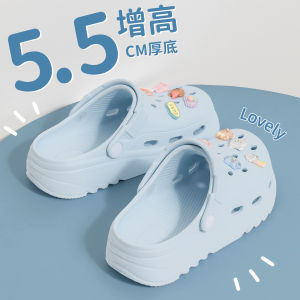 Womens Thick Bottom Sandals 2025 New Summer Outdoor Wear Nursing Medical EVA Anti-Slip Anti-Odor Beach Slippers