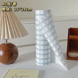 Disposable Thickened Kitchen Towel Oil-resistant Water-absorbent Non-shedding Household Cleaning Tool Scaly Fish Design