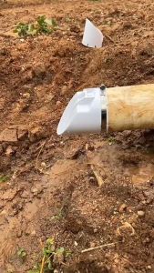 Backflow Valve 2/3/4/6 Inch Penutup Saluran Air Got PVC Dengan Ferrule Stainless Anti Tikus