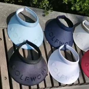 หมวกแก๊ป หมวกกอล์ฟผู้หญิง หมวกกันแดดผู้หญิง สไตล์เกาหลี - มาใหม่ สำหรับผู้หญิง