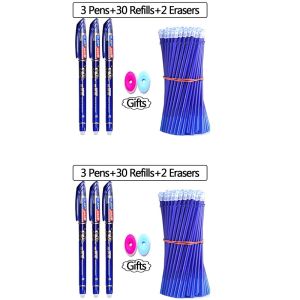 1/2/3sets Kawaii Erasable Pens 0.38mm Gel Pen Waterproof Gel Ink Stationery School Writing supplies for Notebook Office Student
