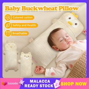 Baby Buckwheat Pillow Cotton Animal Plush Toy Striped Baby Bolster Bear Chicken Rabbit 20*42cm Kids 100% Organic Natural Buckwheat Pillow
