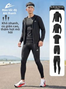SONICCAT | Bộ Quần Áo Thể Thao Khô Nhanh Chạy Bộ Fitness Yoga Bóng Rổ