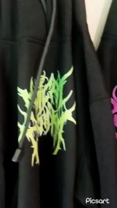 Jaket sweater Hoodie anak laki laki tulisan metal garang