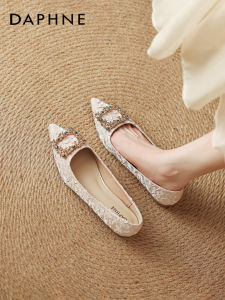 Daphne | New Spring Slip-On Soft Bottom Flat Shoes Decorative Crystal