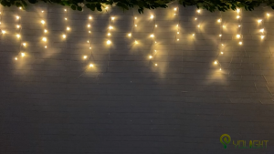 8 Modes Fairy Curtain String Light 4M LED Hari Raya Lampu Hiasan Lip Lap Outdoor Connectable Light Hanging Festival Deco