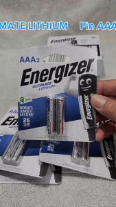 Pin đũa AAA Energizer Lithium Ultimate 1.5V L92 BP2 - Hàng chính hãng