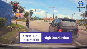 3 Camera Lens Dashcam for Car DVR 3-Channel Dash Cam HD 1080P Dash Camera with Rear Camera Dashcam Night Vision 24h Parking Monitor Driving Video Recorder
