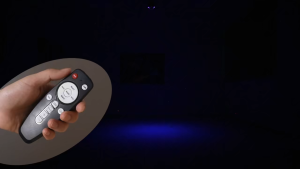 COD BEATIFIC Lampu Disco laser sensor suara musik sorot Proyektor RGB KTV Voice Control 9W BT5