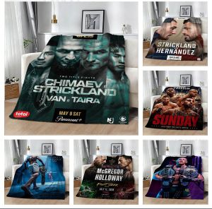 Bandai | 2026 U-Ultimate Fighting Championship C-Conor Flannel Blanket Soft Throw Blanket Art For Home Decor Bed Sofa Picnic Fans Gifts
