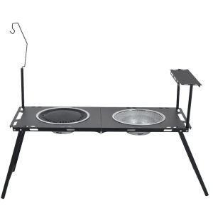 winpolar | Portable Folding Table for Camping Picnics and Barbecue