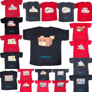 Kaos Anak Sablon Pria Karakter Roblox Among Us Mickey/Baju Cowo Bahan Katun Adem Murah