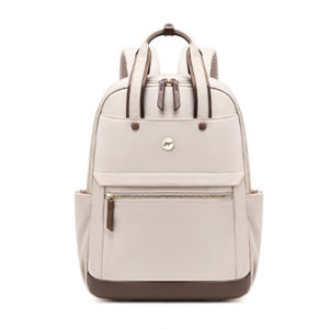 Leacat Backpack for men and women simple commuting travel computer backpack canvas large capacity backpack