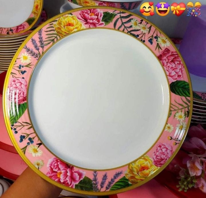 6pcs Love Blooms Dinner Plates