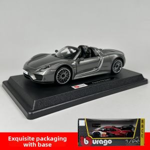 Bburago | Porsche 963 Le Mans Race Car Alloy Model 1:24