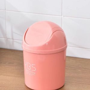 Tong Sampah Komputer Meja Sangkakala Kreatif   Dapur Ruang Tamu   Penutup Flip   Tong Plastik  Simpanan Barang Beraneka   Boleh Direka untuk Dicetak