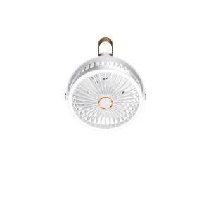 Ultra-Quiet Portable Hanging Fan Mini Home Use Outdoor Camping Fan Student Bedside Lamp Fan Fresh Style Dormitory Fan