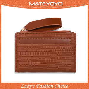 MATEYOYO Womens Wallet Card Holder Simple Fashion Purse Female Short Wallet Ladies Money Bag Chic Card Holder Small and Ultra-Thin Exquisite High-End Credit Vintage Card Holder