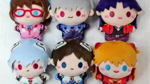 LDCX | LDCX Yummy Box Surprise Blind Box Evangelion Licensed Short Plush Mini Character Toy For Anime Pop Culture Hobbyists Collection