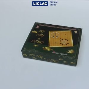 Bộ CỜ VÂY và CARO hộp Lớn kèm hướng dẫn chơi chất liệu Nhựa An Toàn Board Game trí tuệ mọi lứa tuổi