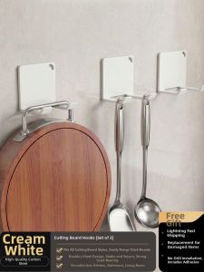 FULIAN | Wall-Mounted Non-Drill Board Holder