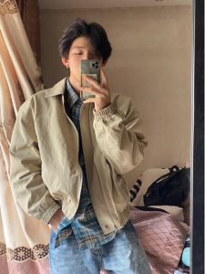 OUMULONG | Two-sided Short Jacket Men Autumn