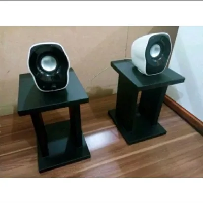 Stand Sound Speaker Kayu/Tatakan Kayu Sound/Dudukan Sound Kayu Jatibelanda
