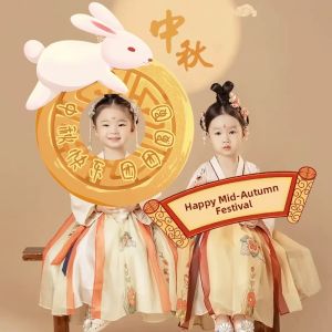 HUANGLISHI | Festival Photo Prop Mooncake Frame KT Board