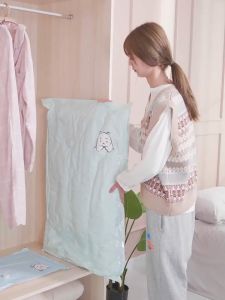 OutingSG® Vacuum Storage Compression Bag Moisture Proof Air Extraction Space Saving for Clothes Quilt Travel Moving Closet Organizer
