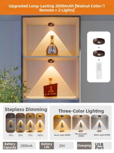 HUOQI | Wireless Remote Control Charging Spot Light Ambient Lighting