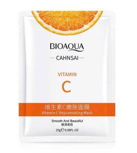 Mặt Nạ Bioaqua Vitamin C Mẫu Cao Cấp Chuyên Dùng Trong Spa Cấp Ẩm Dưỡng Trắng Mời Thâm Trẻ Hóa Da 25ML
