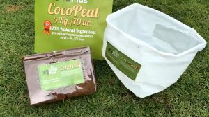 Coco Peat ขุยมะพร้าว อัดก้อน ล้างสารแทนนิน วัสดุปลูกพืช ขนาด 800 กรัม ออกใบกำกับภาษีได้