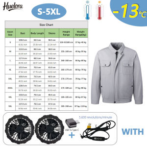 Summer Men Outdoor Fan Work Jacket Cooling Air Conditioning Clothes Breathable Fishing Fan Clothing Labor Protection Clothes