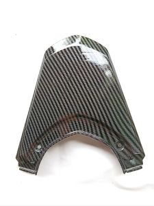 COVER FRONT TOP DASI PANEL KECIL DUDUKAN DEPAN BEAT DELUX GEN 2 CARBON WTP / DASI PLAT NOMER CARBON BEAT DELUX GEN 2