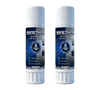 SIKEZHAN 3D Printer Glue Stick PVP Solid Bed Adhesive Easy Release Anti Warping Washable for Glass PEI Bed PLA ABS Filament 30g