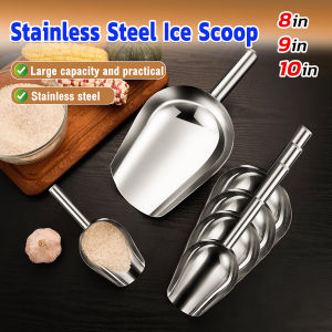 LoviRa Stainless Steel Ice Scoop Ice Cream Crushed Shovel Candy Sugar Scooper Kitchen Tool