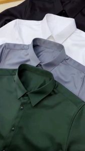 OBRAL MURAH PAKET HEMAT 2PCS CUMA 50 RIBU...!!! KEMEJA POLOS PRIA LENGAN PANJANG BAJU COWOK MURAH