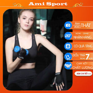 Găng tay tập gym nữ bao tay thể thao nữ tập tạ nâng tạ chuyên dụng thông thoáng chống bám mồ hôi tay X02