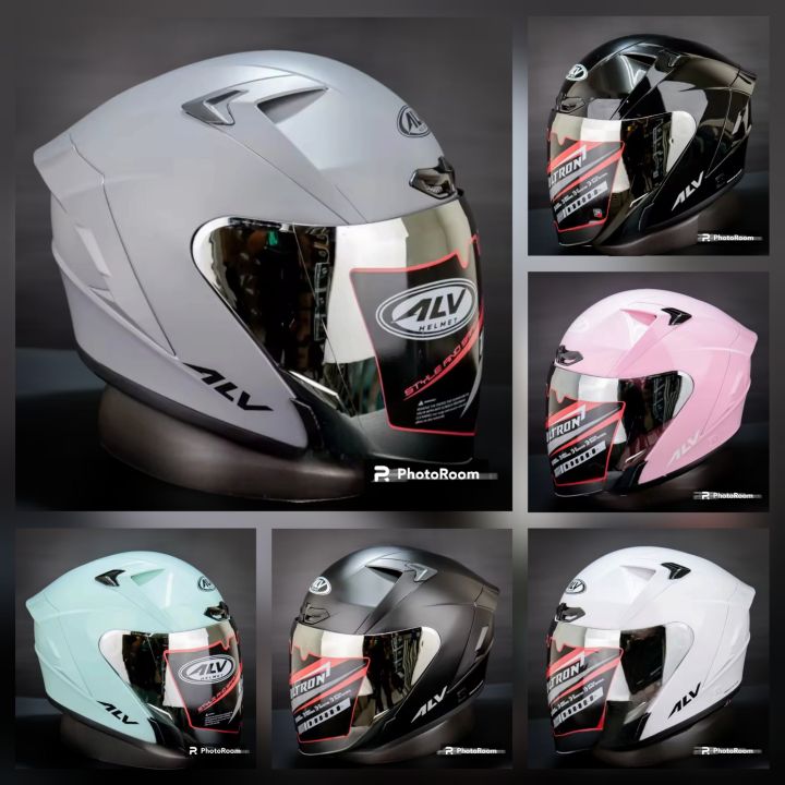 Helm Half Face ALV ULTRON Polos TERLARIS TERLAKU Lazada Indonesia