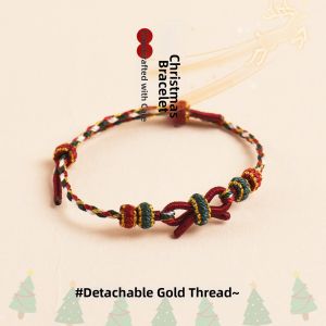 DIY Materials Charm Bracelet Gold Beads Ribbon Childrens Gift