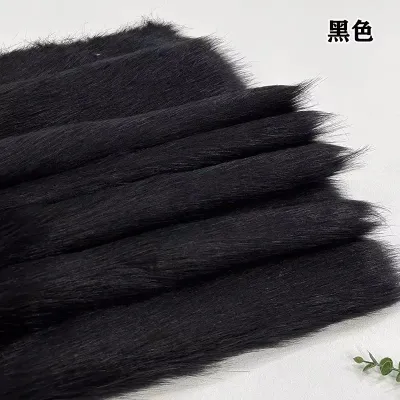 Pink Red White Grey Black Colour Imitation Fox Fur Fabric 50*50CM For DIY Sewing Coat Homedecor Pillow Faux Fur Fabric