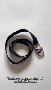 TOPI SD MERAH POLOS PLUS DASI DAN GESPER SD