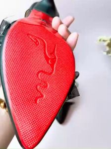 Giày cao gót nhọn 7p bít mũi phối ren lưới dún kết hạt châu BM08 - kèm ảnh thật