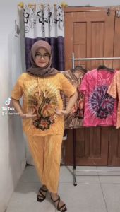 SETELAN CP KAOS ABSTRAK WANITA // SETELAN CP BAHAN KAOS // SETELAN CP LENGAN PENDEK // SETELAN KAOS // BABYDOLL // BABYDOLL // BAJU TIDUR DAN SANTAI WANITA ( RANDOM)