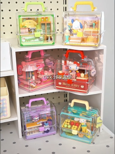 AREA-X Block AB0130-5 Fruity Dessert Store Manager Sanrio Characters Series Gift Decoration Building Brick Toy