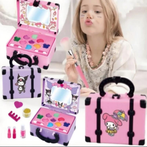 SAjeNH Make Up Kit For Kids 17PCS Makeup Toy Makeup Set For Kids Non-toxic Makeup Toy Set Play Toy Gift